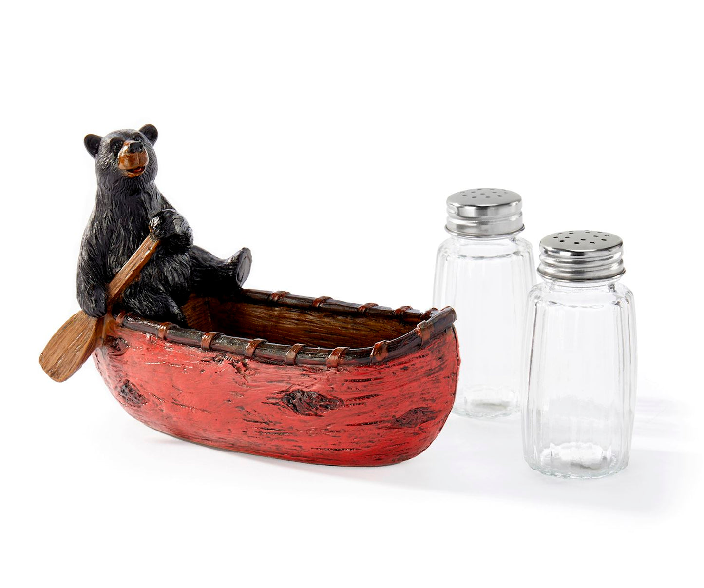 Bear in Boat Salt & Pepper Set