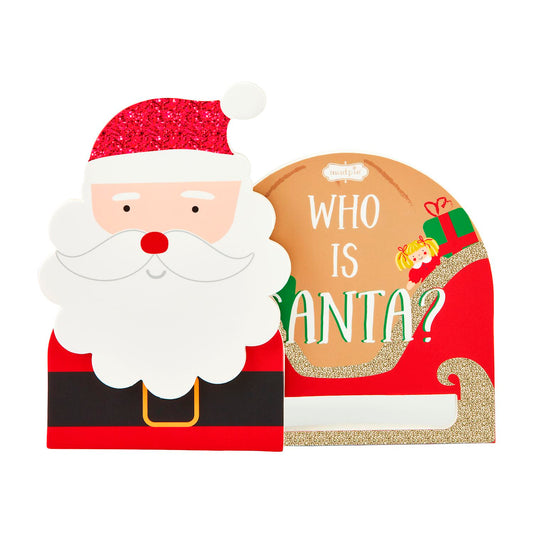 Mudpie Who is Santa? Standing Board Book