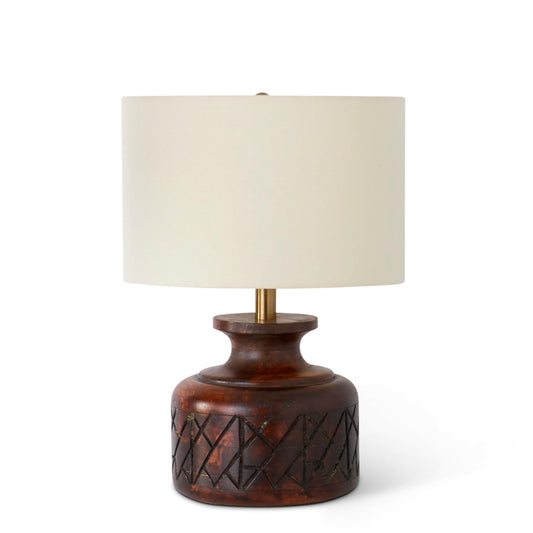 Mango Wood Table Lamp