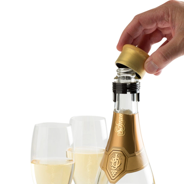 CapaBubbles Celebrate Champagne Stopper Gold