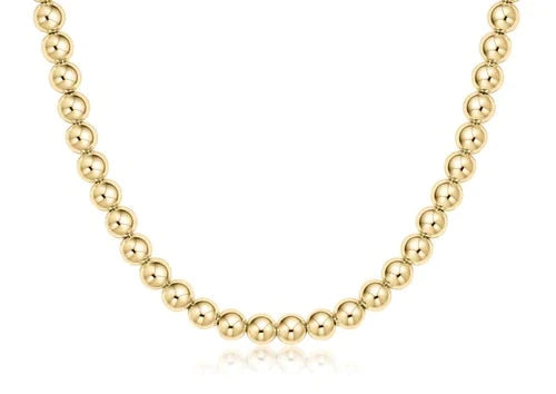 eNewton Classic Gold Choker 6mm - 15”