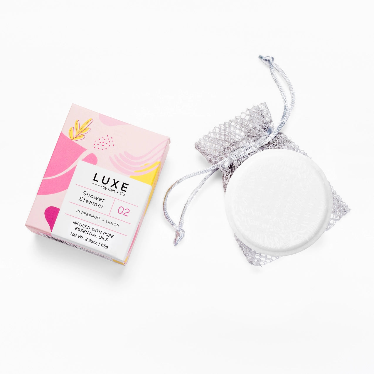 LUXE Peppermint Lemon Shower Steamer