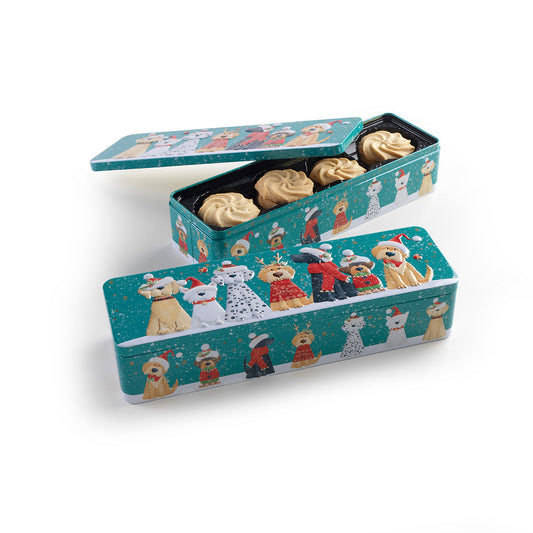 Christmas Dog Tin Cookies