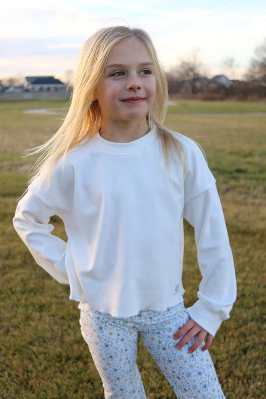 Yogababy Ivory Crew Sweater 2T