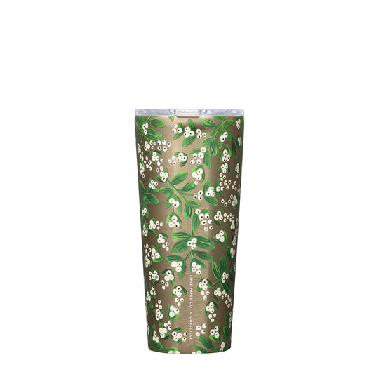 Corkcicle Tumbler Mistletoe Rifle Paper