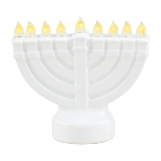 Mudpie Light-Up Menorah Sitter