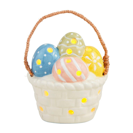 Mudpie Easter Basket Light-Up Sitter