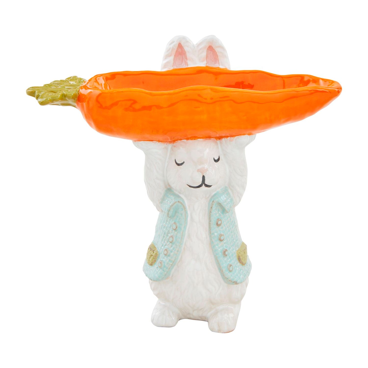 Mudpie Bunny Pedestal Candy Dish