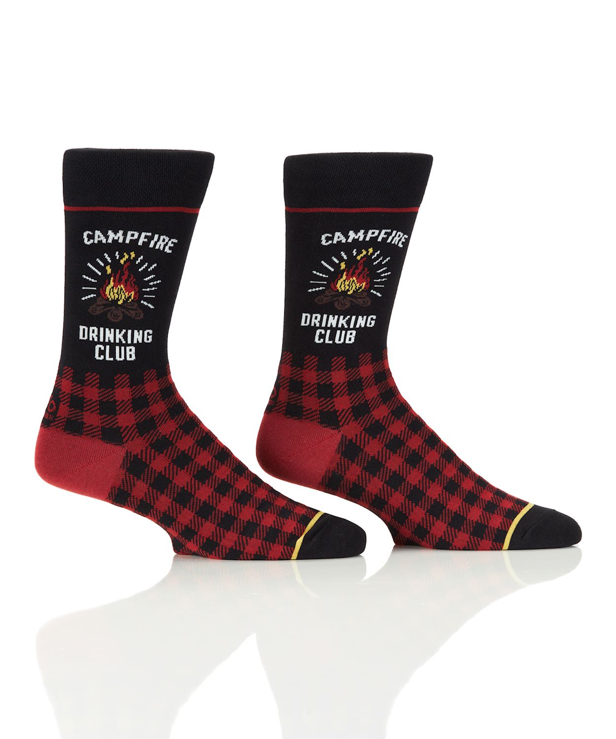 Men’s Crew Socks Campfire Drinking Club