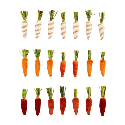 Mudpie Mini Velvet Carrots