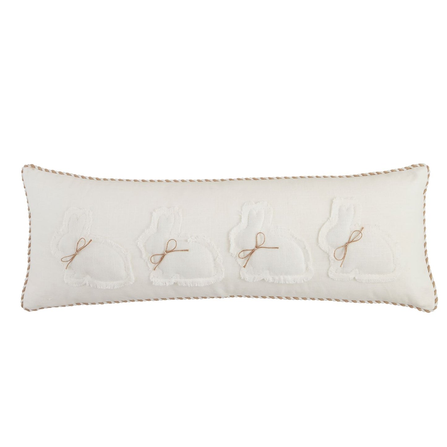 Mudpie Spring Bunny Pillow Long