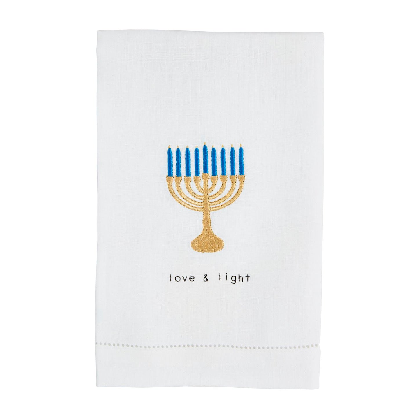 SALE Menorah Hanukkah Towel