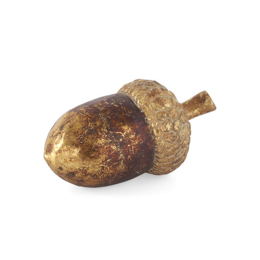 Gold & Bronze Textured Resin Acorn