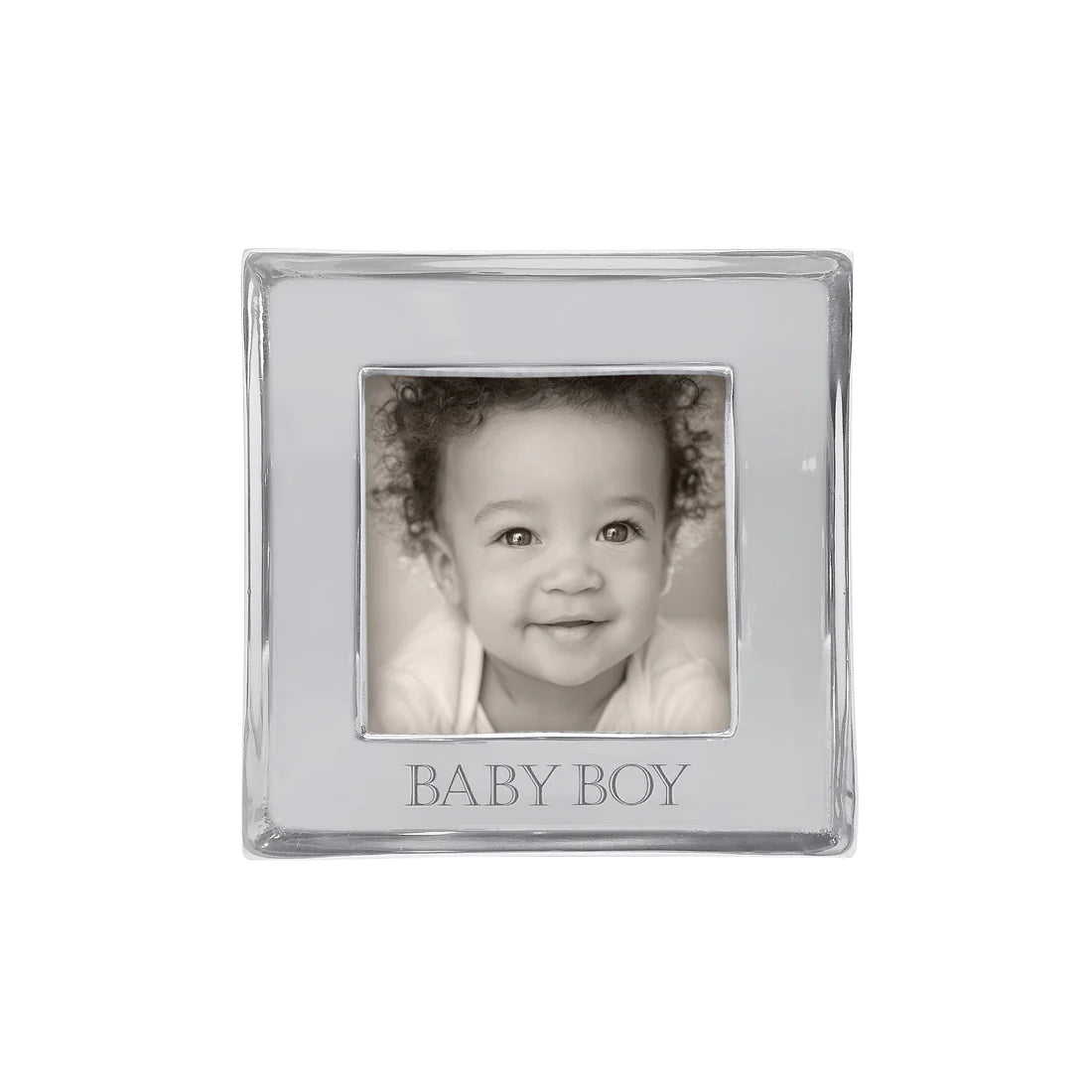 Mariposa Baby Boy Signature 4x4 Frame