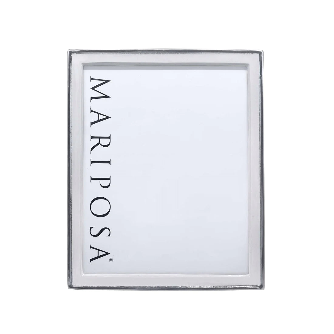 Mariposa Signature White 8x10 Frame