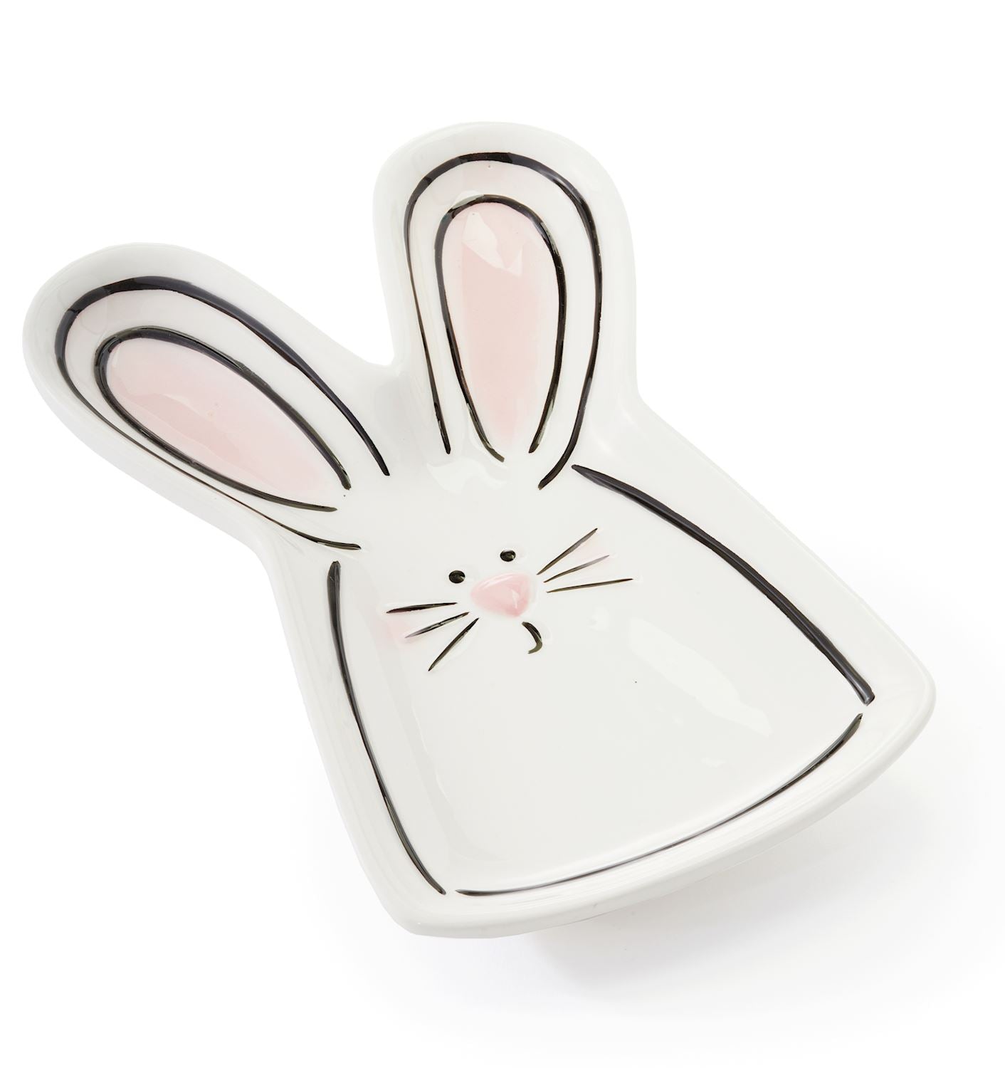 Ceramic Easter Bunny Plate