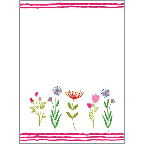 Gina B. Sweet Lil Stems Memo Pad