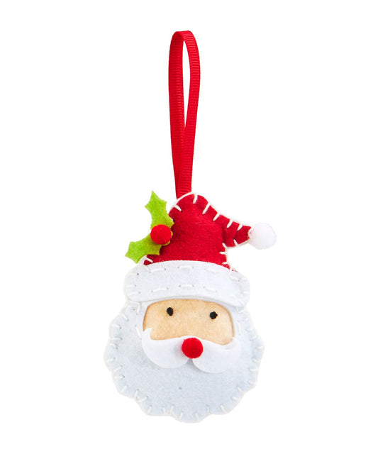 DIY Felt Ornament Kit Santa Claus