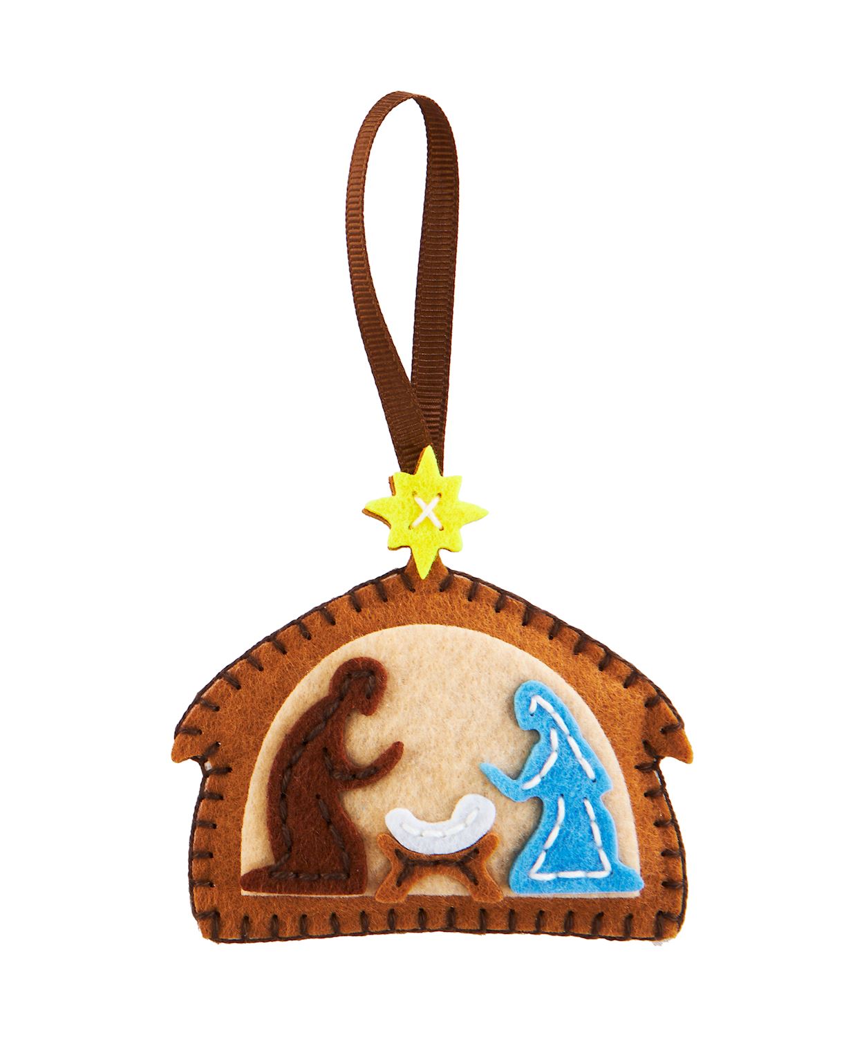 DIY Felt Ornament Kit Nativity