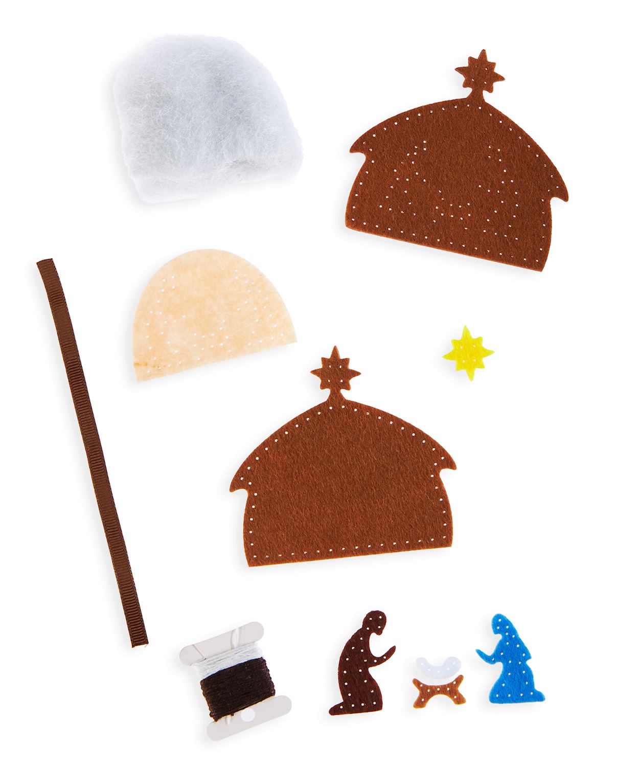 DIY Felt Ornament Kit Nativity