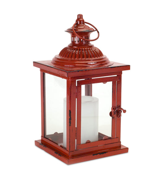 Red Metal Lantern