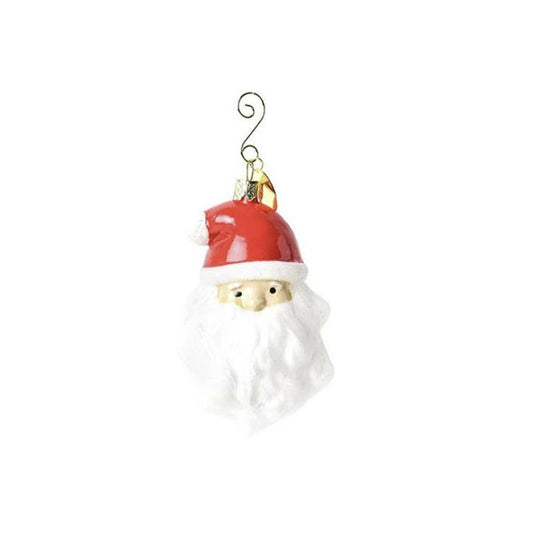 Coton Colors Ho Ho Santa Shaped Ornament