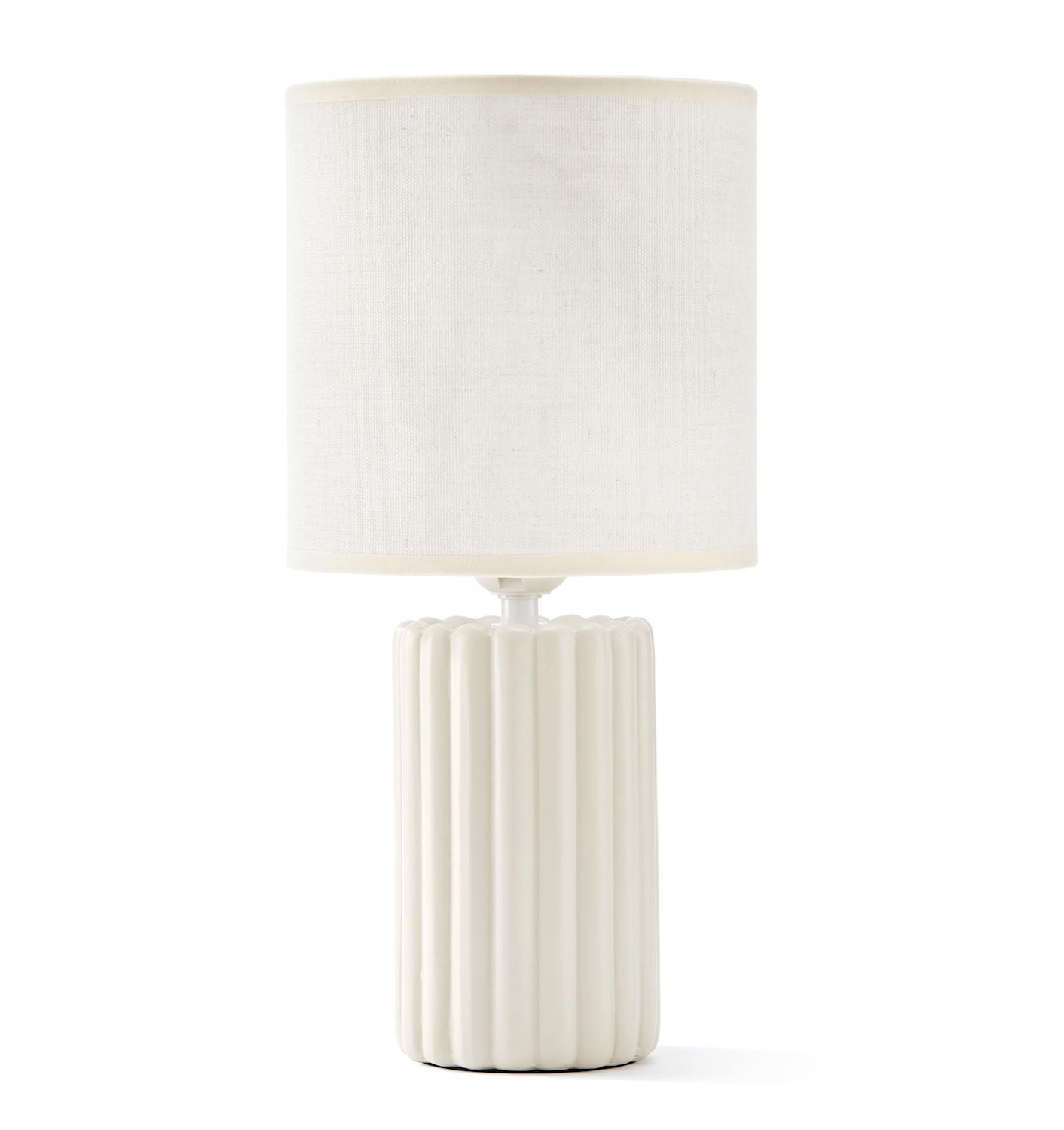 Curved Ceramic Table Lamp