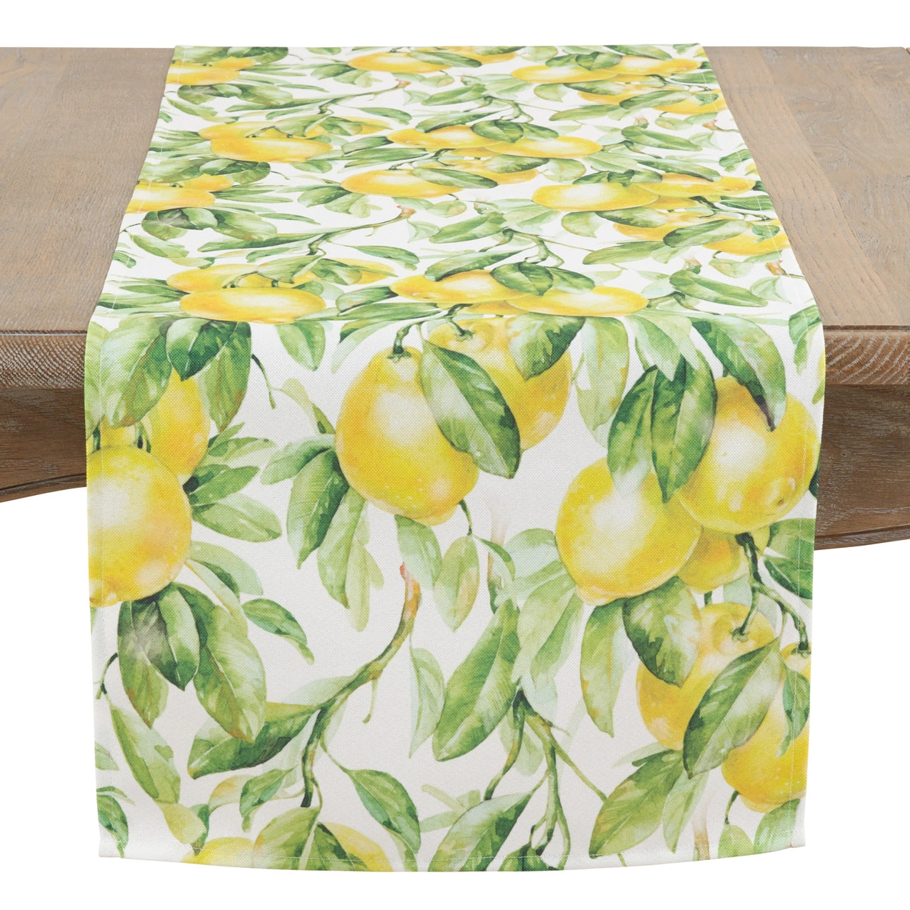 Printed Lemon Table Runner