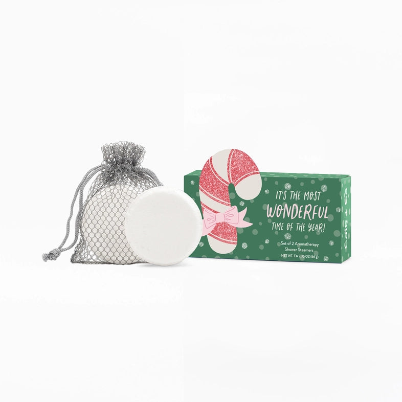 Candy Cane Shower Steamer Gift Set