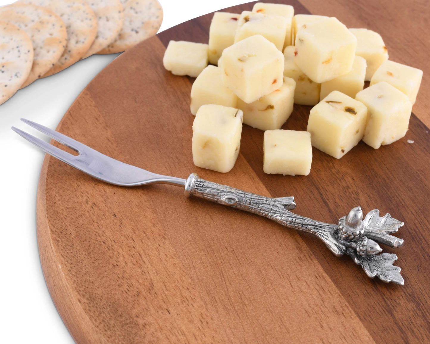 Acorn & Oak Leaf Hors D'oeuvre Fork