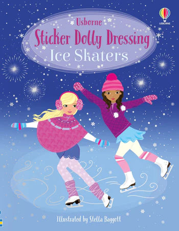 Usborne Sticker Dolly Dressing Ice Skaters