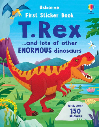 Usborne First Sticker Book T. Rex