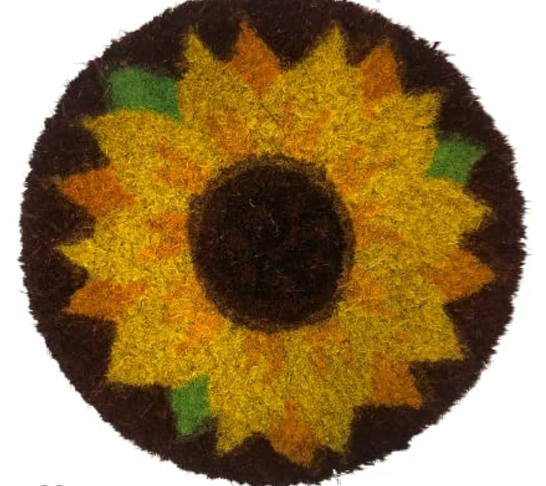 Welcome Mat Sunflower Insert