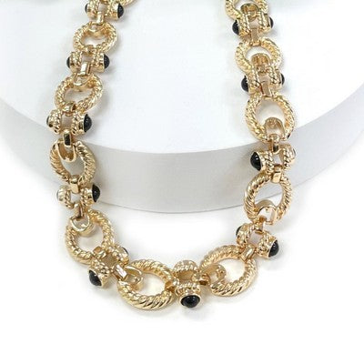 Meghan Browne Crosby Black Onyx Necklace