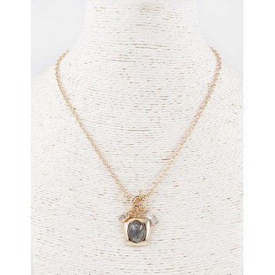 Meghan Browne Devon Labradorite Necklace