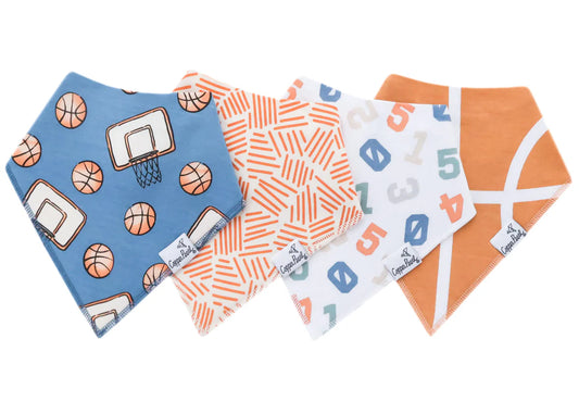 Copper Pearl Dunk Bandana Bib Set