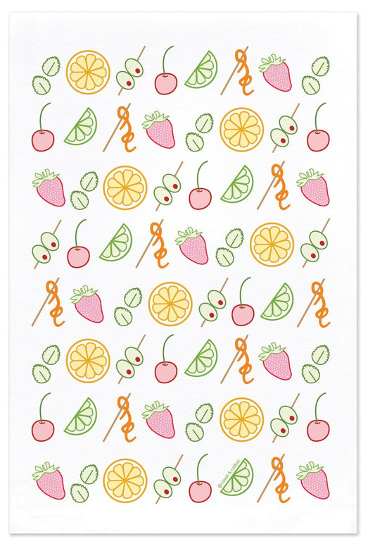 Coast & Cotton Fruit Cocktail Towel