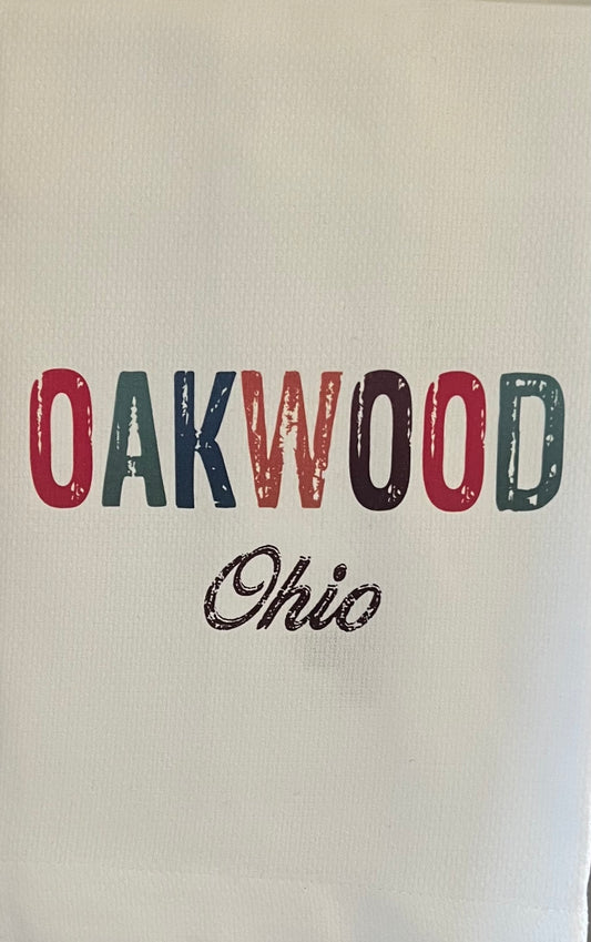 Oakwood Tea Towel