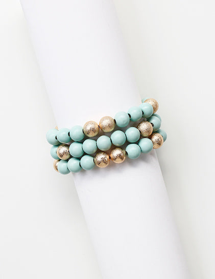 Meghan Browne Heidi Mint Bracelet