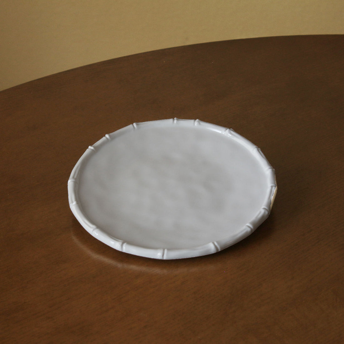 Beatriz Ball VIDA Bamboo 9” White Salad Plate