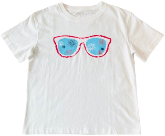 SALE Patriotic Sunglasses T-Shirt 2T