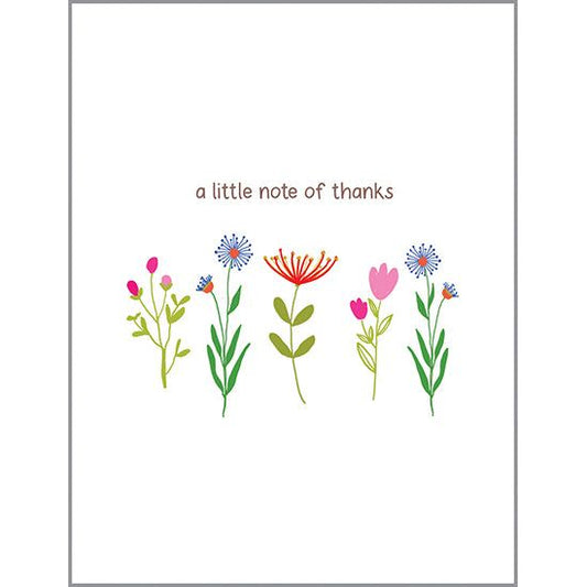 Gina B. Thank You Sweet Lil Stems Note Cards