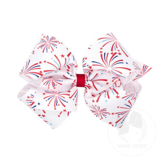 Wee Ones King Firework Bow