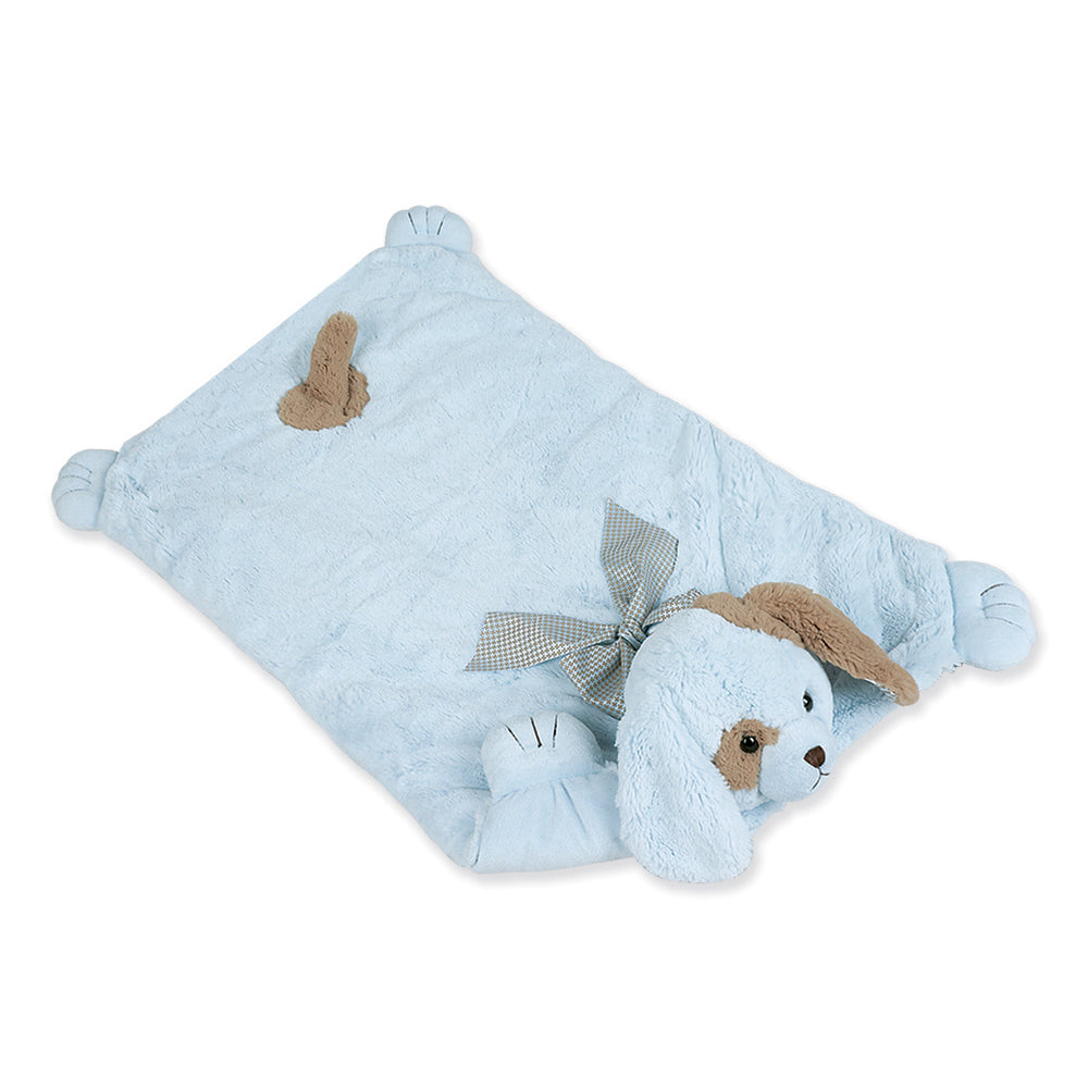 Bearington Baby Waggles Puppy Dog Belly Blanket