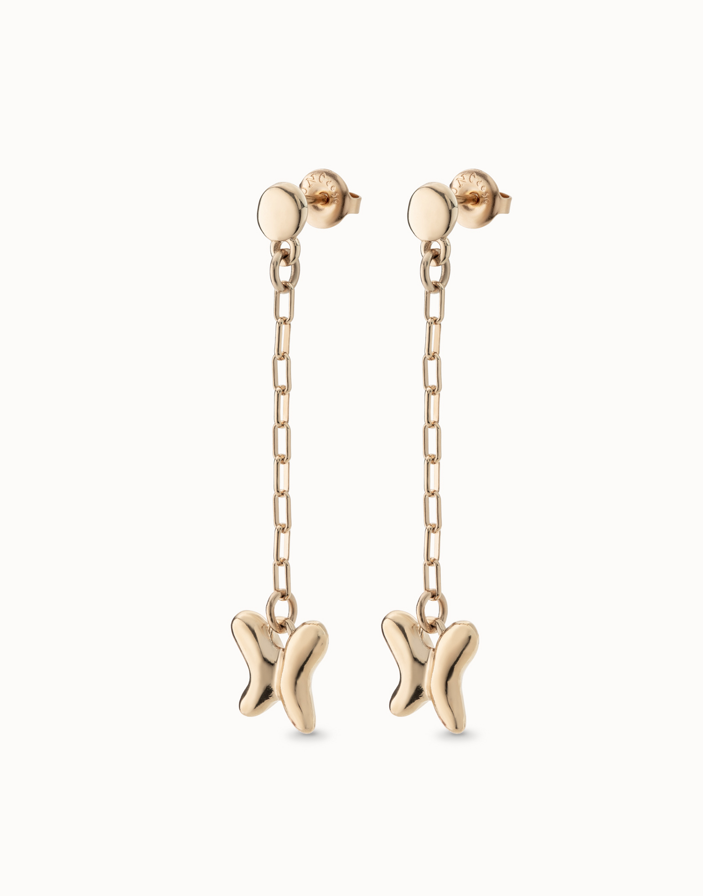 UNO de 50 Wings Gold Earrings