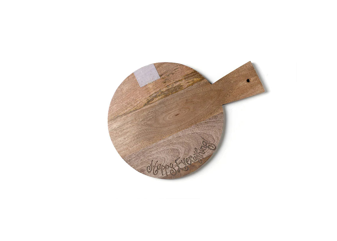 Happy Everything! Wooden Mini Serving Board