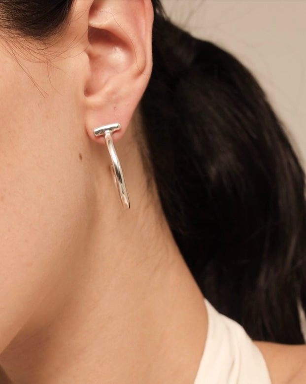 UNO de 50 It’s Electrifying Silver Earrings