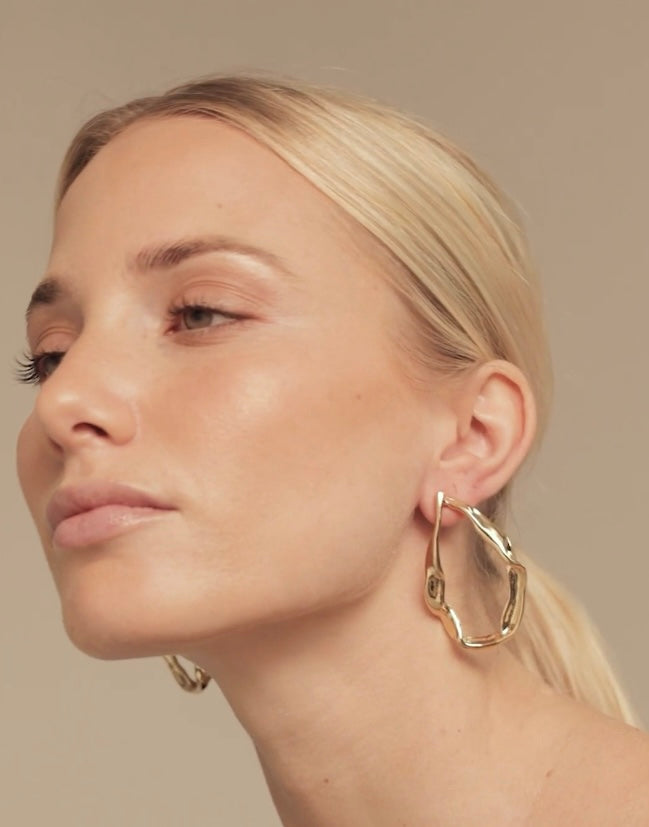 UNO de 50 Marea Gold Earrings