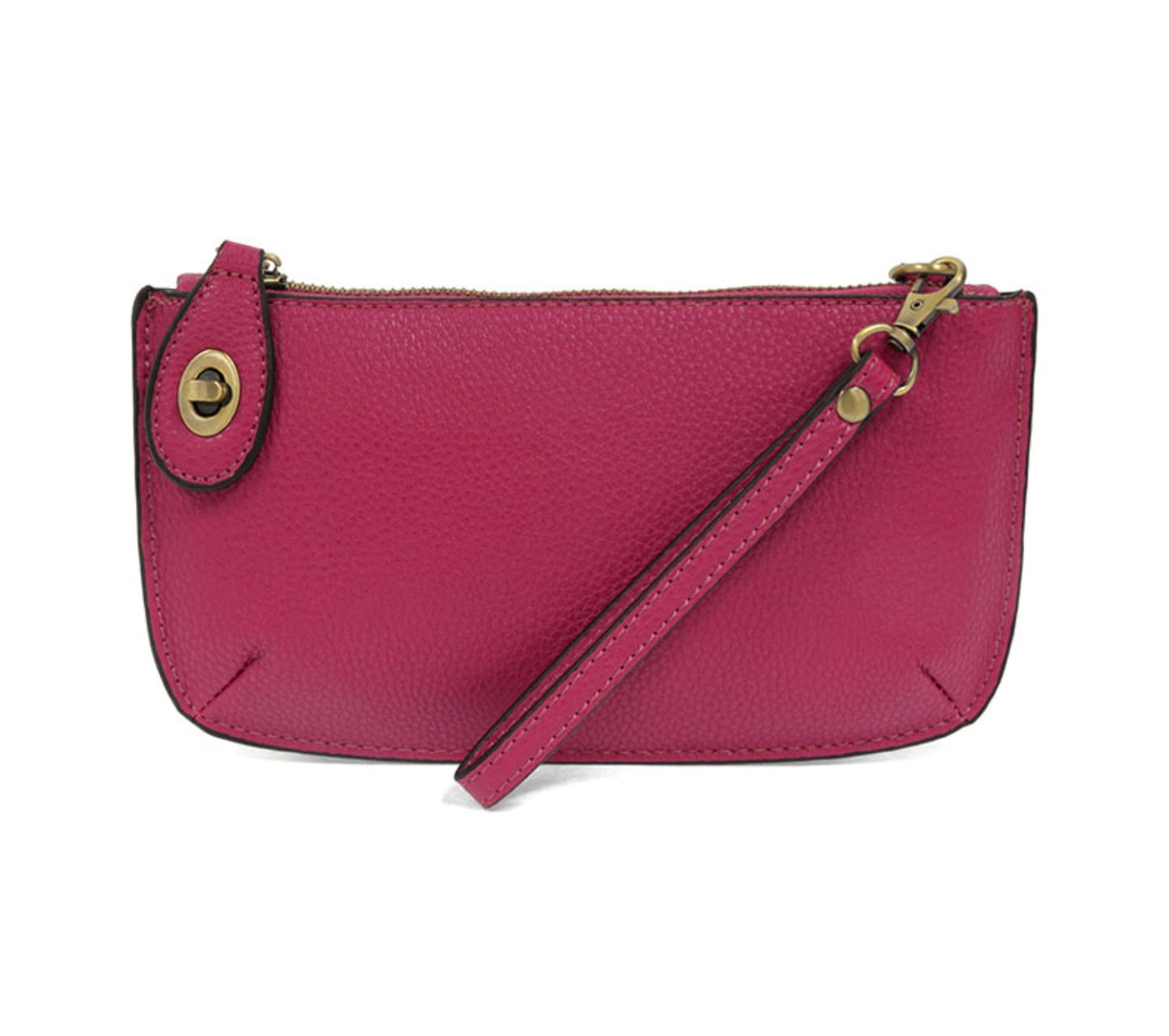 Joy Susan Mini Crossbody Wristlet Clutch Fushia