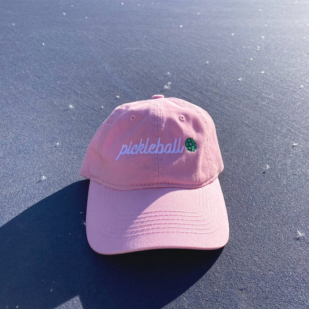 Handy Hats Pink Pickleball Ball Cap